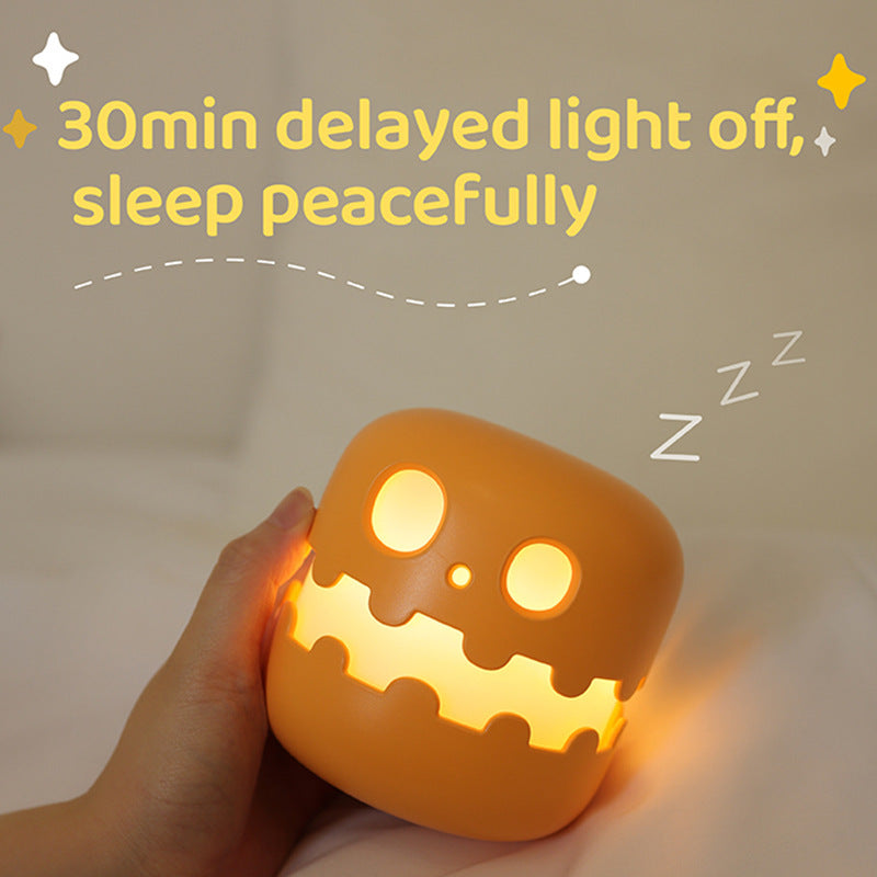 Pumpkin Lamp Bedside Halloween Funny Decoration